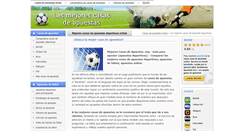Desktop Screenshot of mejorescasasdeapuestas.org